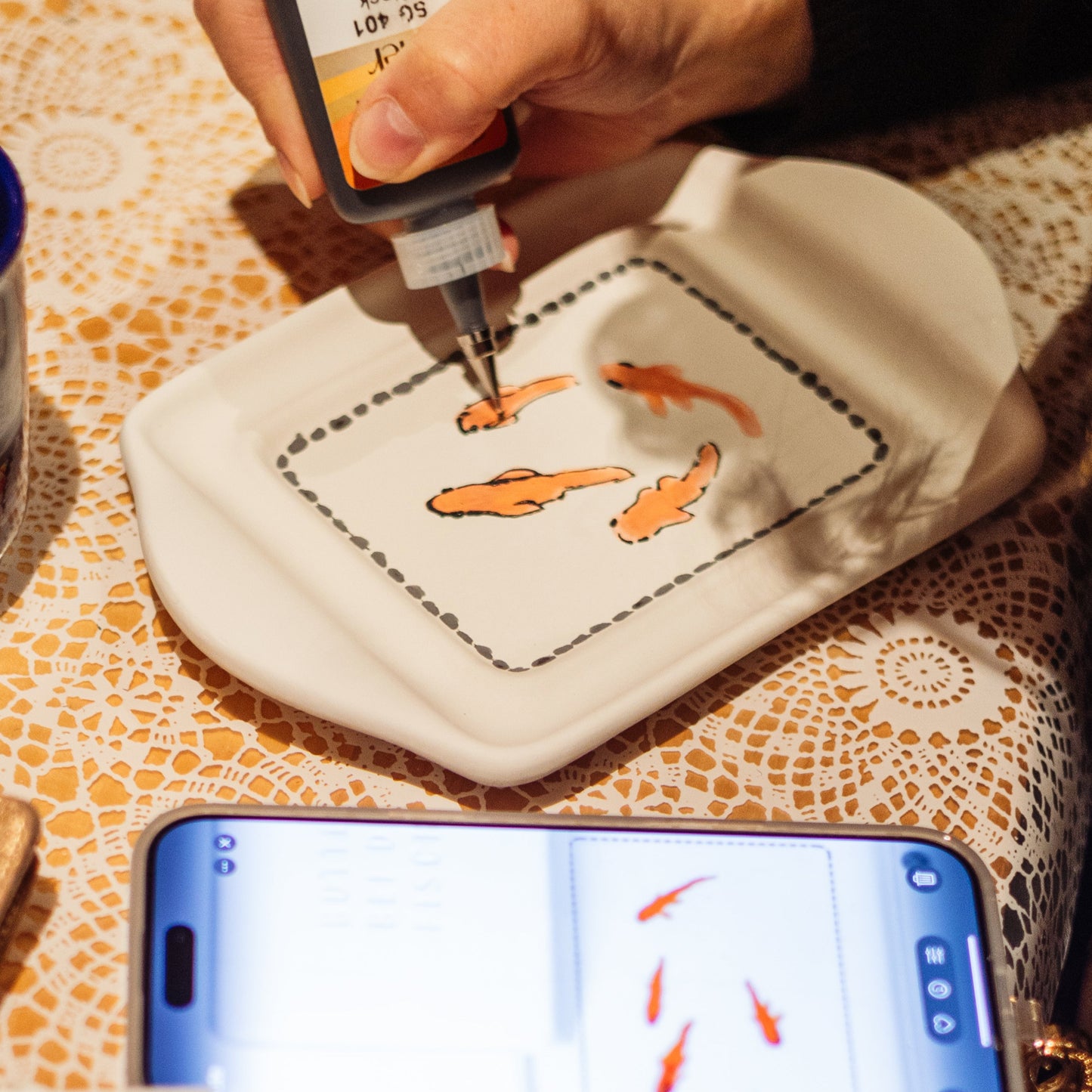 Ladies Night - Keramik bemalen