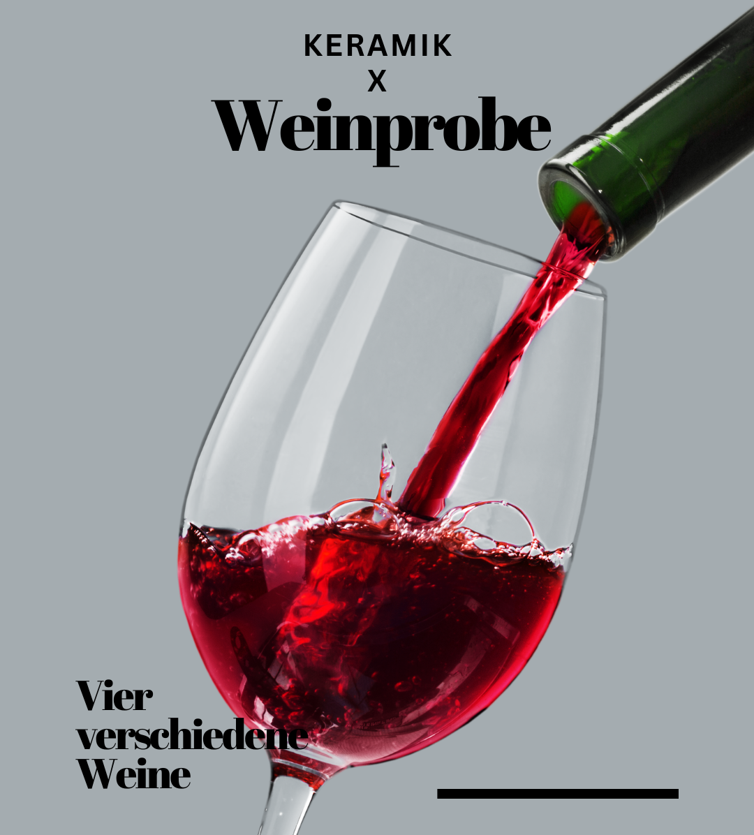 Keramik & Weinprobe